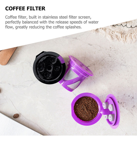 2 Filtros De Cápsulas De Café, Cápsulas De Café Reutilizable