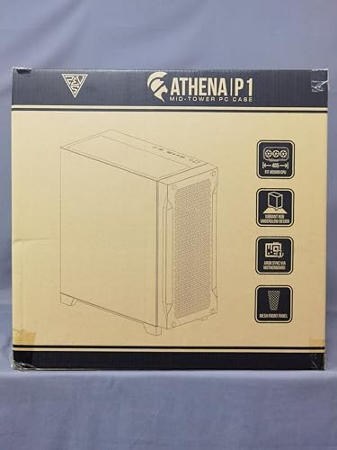 Gamdias Atx Mid Tower Gaming Pc Rgb Case De Cristal Y Excele