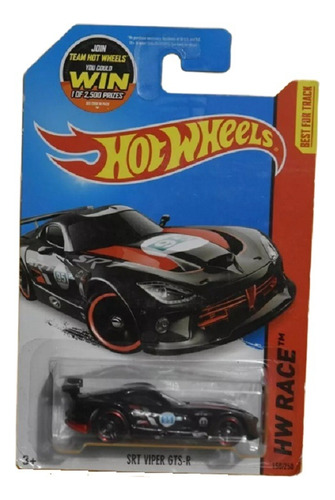 Hot Wheels Srt Viper Gts-r #150 Inigualable Color Unico!