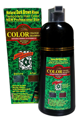 Deity Shampoo Color Change Kit Natural Herbal 2n1 Castanho E