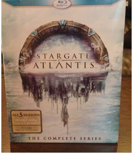 Stargate Atlantis Boxset 5 Temporadas Serie Completa Blu-ray