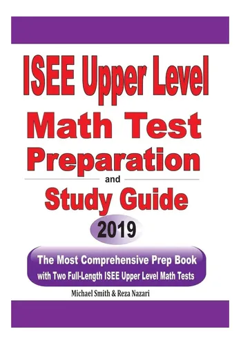 Livro: Isee Upper Level Math Test Preparation And Study Guide: The Most ...