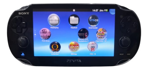 Sony Ps Vita 128gb Standard Cor  Preto Usado Original