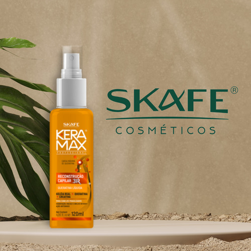Queratina Liquida Keramax Reconstrucao Capilar 120ml