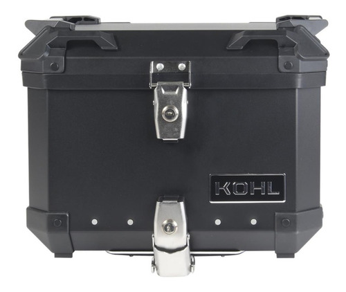 Baul Trasero Motocicleta Kohl Kh1n.3 Aluminio Negro 40 Lts