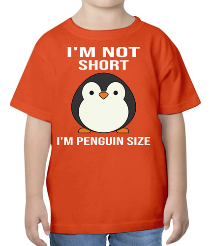 Playera Diseño - Pinguino Pequeño - Niños - Animales