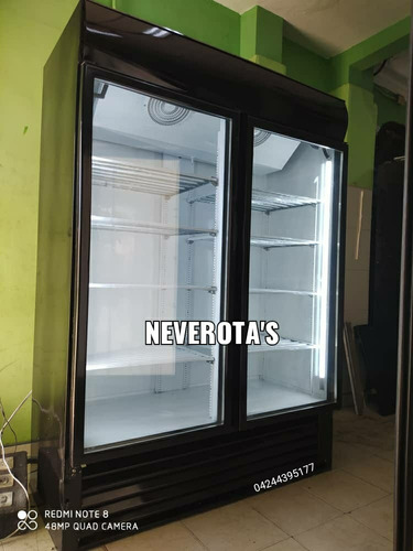 Neveras Exhibidora Vertical Dos Puertas Para Conservación