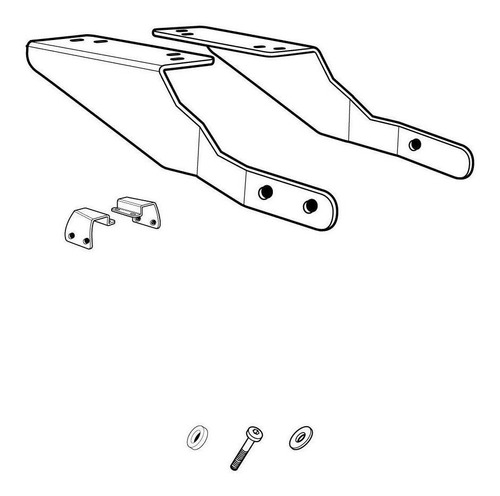 Soporte Baul Trasero Honda Cb190r Año '16