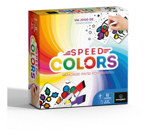 Speed Colors -  Jogo De Pintar Da Meeplebr
