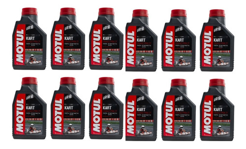 Aceite Go Kart Grand Prix 2t Motul 100% Sintetico Caja 12l