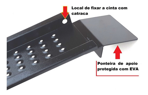 Imagem 3 de 5 de Rampa Para Subir Motos/pequenas/médias Mod: 2000-165