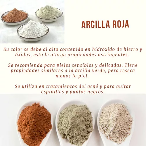 Arcilla Roja 100g  Cuotas sin interés