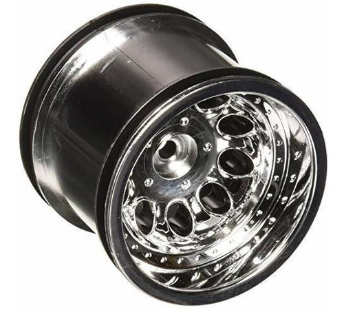 Rpm Revolver 22 Truck Wheels Traxxas Electric Front Chrome