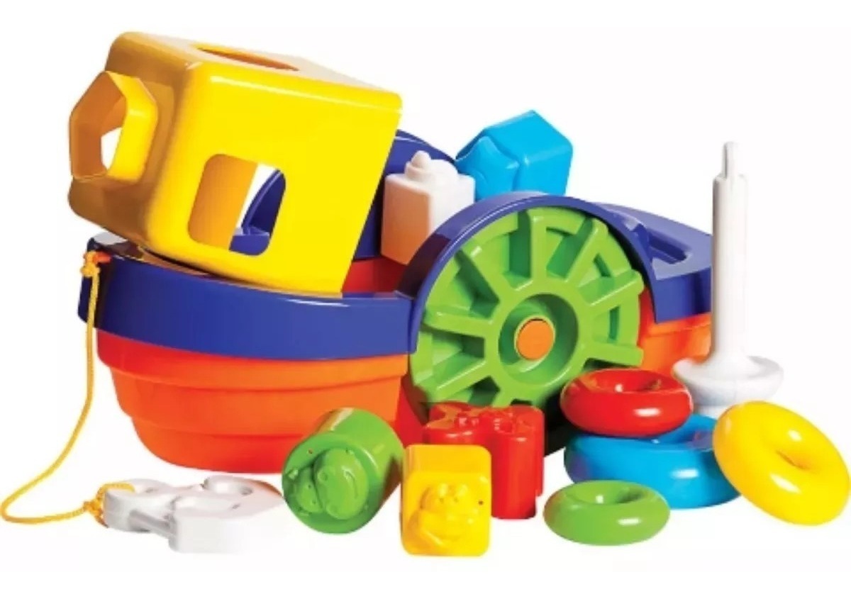 Para Crianças De 1 Ano Kit 3 Brinquedos Educativos Didático P/ Crianças +1 Ano | Parcelamento