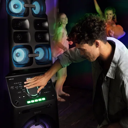 Equipo De Sonido Stereo Sony Muteki Mhc-v90 Torre Premium