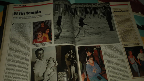 Revista Noticias Muerte Carlitos Menem Pele Repetto 1995 (Usado)