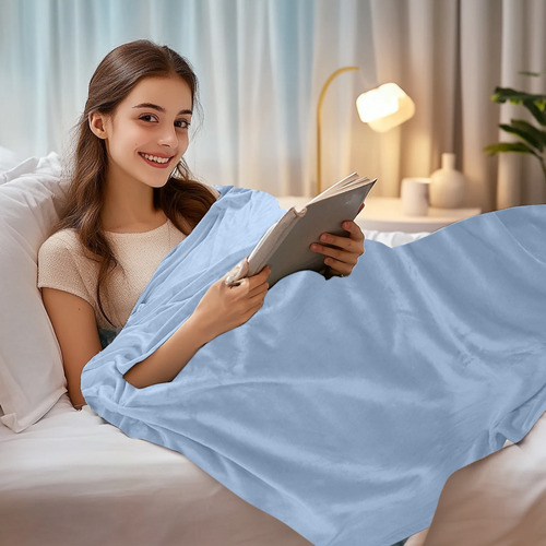 Manta De Yoga Con Funda Lisa J Blanket, Adecuada Para 5801