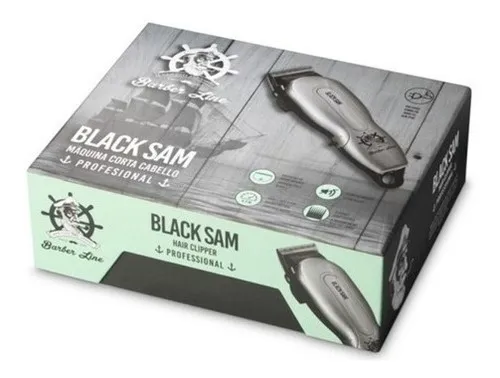Maquina Cortar Pelo Profesional Eurostil Black Sam Cordless