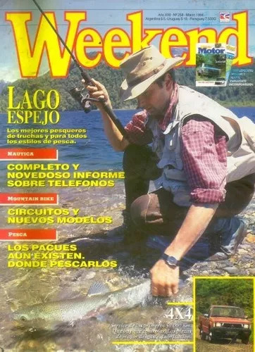 Revista Weekend: Lago Espejo - Número 258 - Marzo 1994