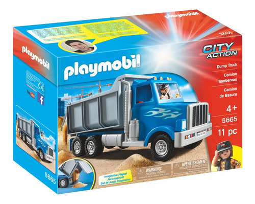 Camión Volcador Playmobil 5665 - City Action