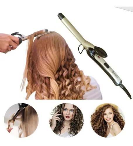 Babyliss Profissional 19mm Cer mica Dourada At 200 19mm