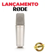 Comprar Micrófono de estudio Rode Nt1000 Condenser XLR, plateado, grabación
