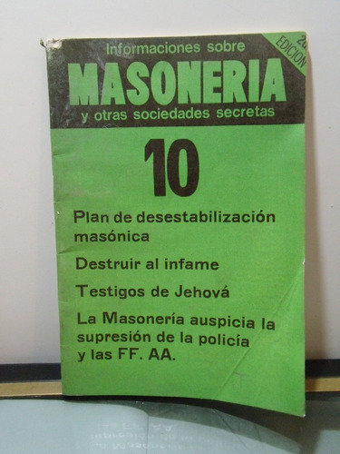 Adp Informaciones Sobre Masoneria Y Otras Soc. Secretas 10