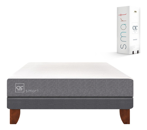 Cama Europea 2 Plazas Cic Smart