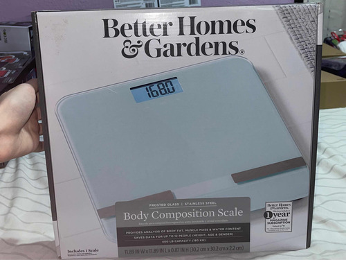 Better Homes & Garden, Body Composition Scale, Báscula