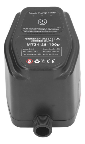 Bomba De Refuerzo Automática, Motor De Corriente Continua Si