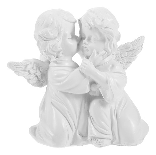 Figura De Niña Y Niño, Adorno De Ángel Para Pareja