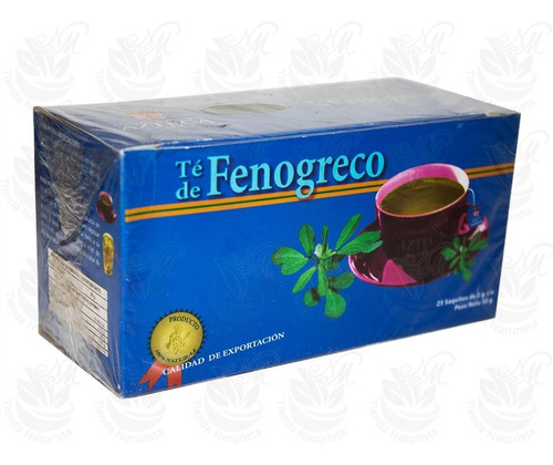 Té De Fenogreco 25 Sobres Para El Tratamiento De Diabetes