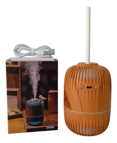 Mini Humidificador Portátil, Estilo Jaula De Pájaro Ocre