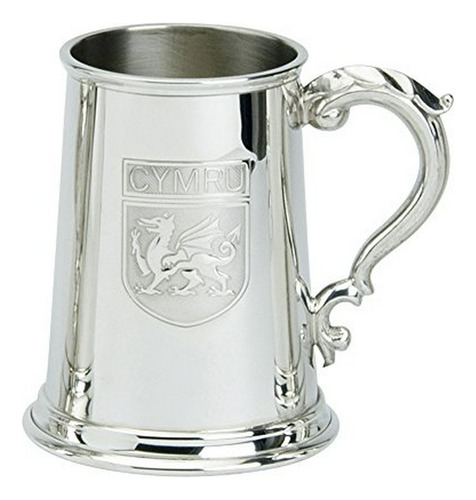 Edwin Blyde & Co 1 Pint Tankard With Solid Metal Base-stampe