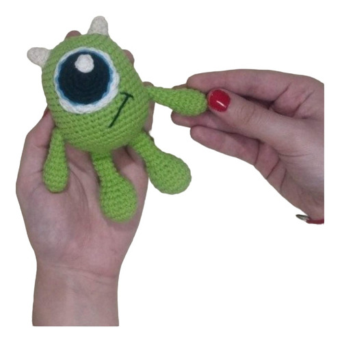 Mike Wazowski - Muñeco Tejido - Amigurumi Tejido A Crochet