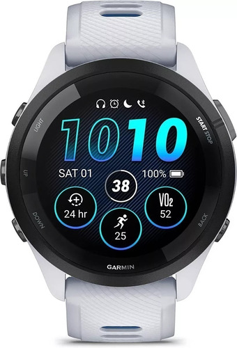 Smartwatch Garmin Forerunner 265 Music Branco/tidal Blue