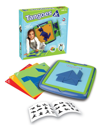 Tangoes Jr. Juego De Tangram Preescolar Para Desarrollar Ha.