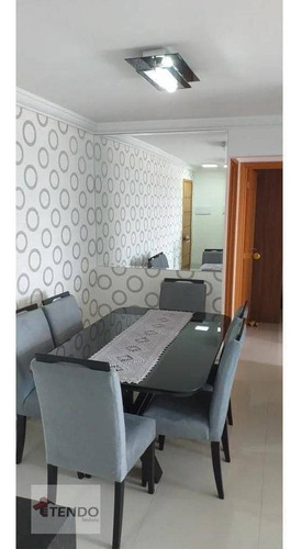 Apartamento Com 2 Dormitórios À Venda, 62 M² Por R$ 350.000 - Vila Nossa Senhora Das Vitórias - Mauá/sp - Ap2278