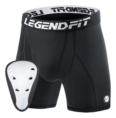 Legendfit Pantalon Corto Deslizante Copa Protectora Atletico