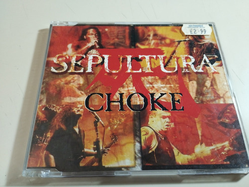 Sepultura - Choke - Cd Single , Made In Usa 