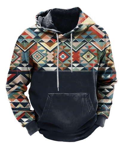 Sudadera Con Capucha Para Hombre Cómoda Manga Larga Sudadera