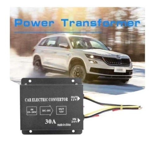 Transformador Inversor Conversor De 24v A 12v 30a  B11