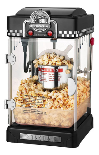 Great Northern Popcorn Company 6075 Big Bambino Negro