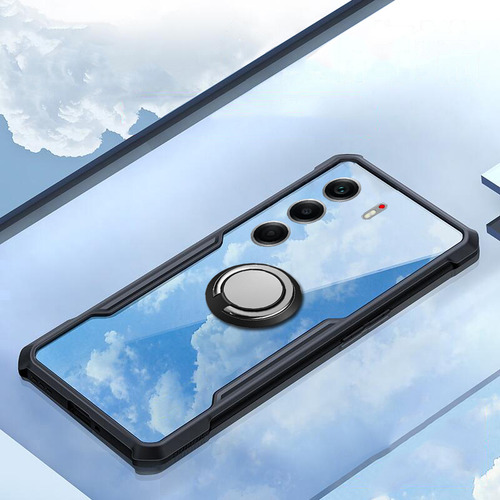 Funda Para Tecno Camon 40 Pro Suave Marco Claro Anillo