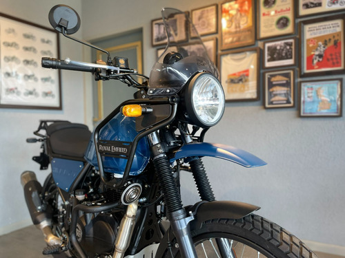 Imagen 9 de 25 de Royal Enfield Himalayan Bs6 Glacier Blue (nuevo Color)