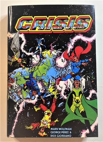 Crisis En Tierras Infinitas Custom Vid Firmado Por Wolfman