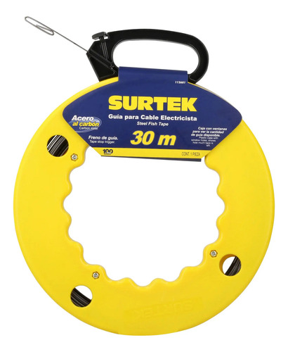 Guía Para Cable De Electricista Surtek® 30m Uso Profesional