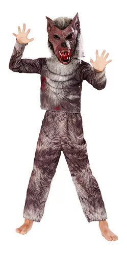 EraSpooky Máscara de hombre lobo para hombre, disfraz de Halloween