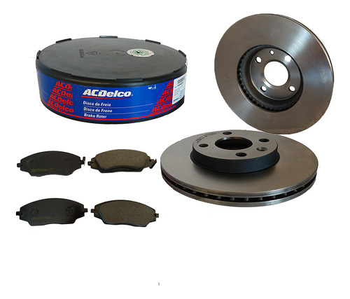 Kit Discos + Pastilhas Diant. Spin Adv 1.8 8v 2013 A 2016