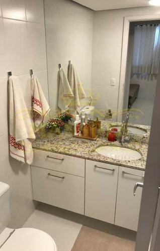 Apartamento, 2 Quartos, 1 Suite, Móveis Planejados, Varanda Gourmert, Churrasqueira - Abap20074